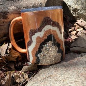 Stainless steel coffee mug